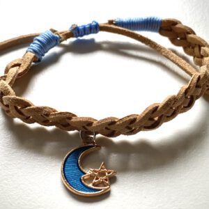 Armband „Mond & Sterne“ geflochten