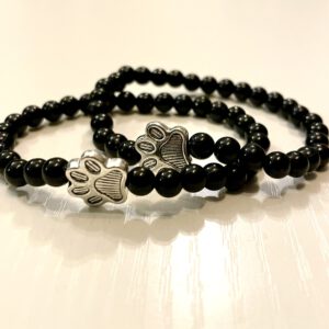 Armband „Glückspfötchen“ schwarz