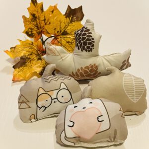 Kuschelkissen “Herbstzeit“ mit Baldrian