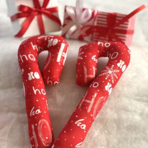 Kuschelkissen „Zuckerstange“ mit Katzenminze