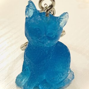 Schlüsselanhänger "kleines Kätzchen“ orange