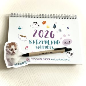 Futter-Patenschaftspaket *Tischkalender & Stift*
