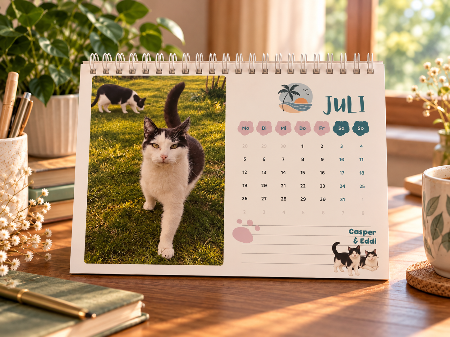 Katzenland Tischkalender 2027 – Bild 5