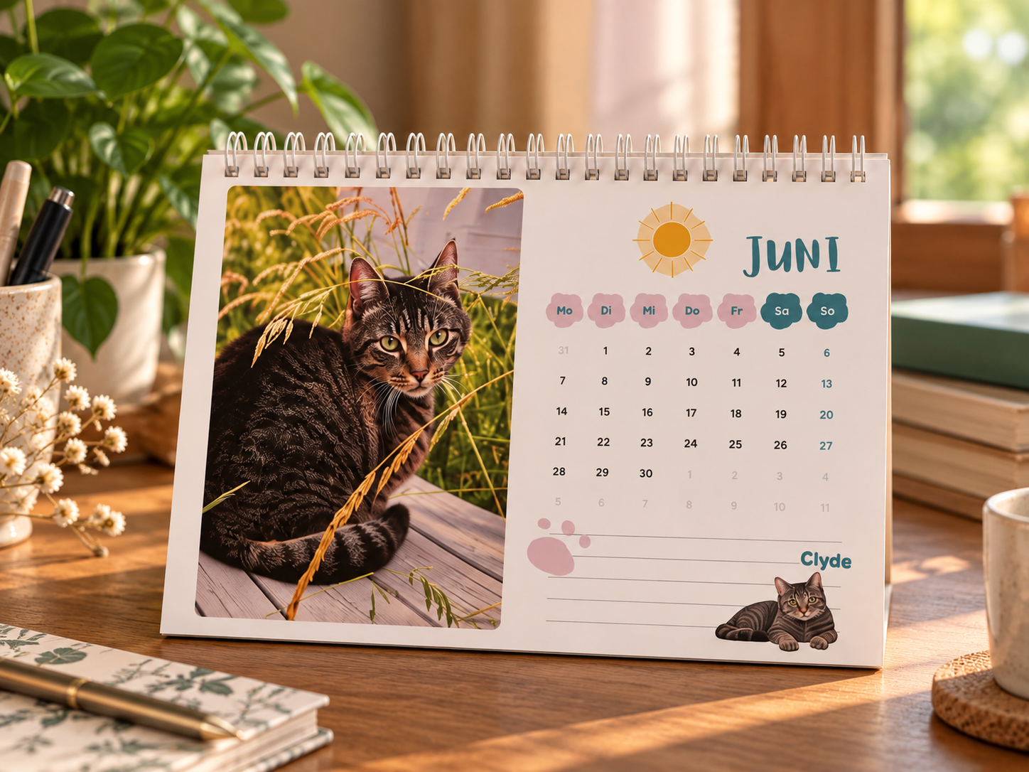 Katzenland Tischkalender 2027 – Bild 4