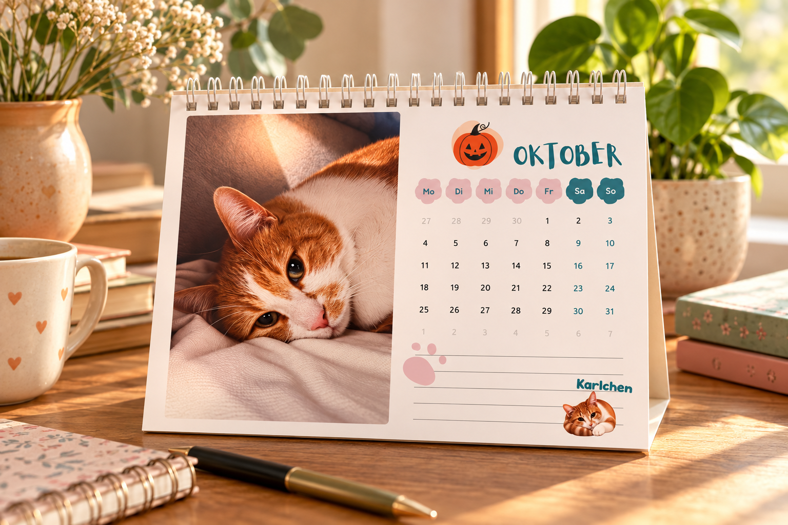 Katzenland Tischkalender 2027