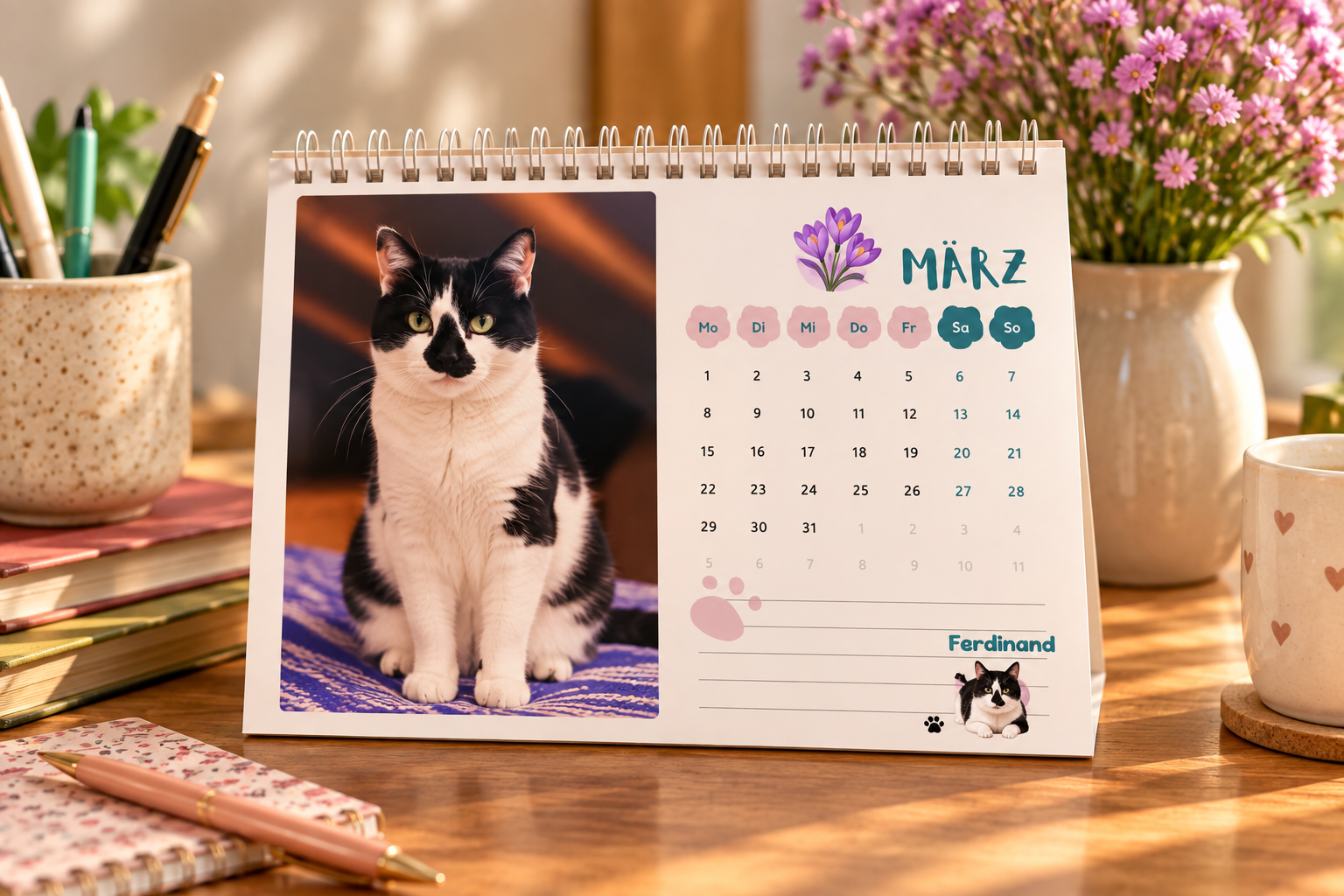 Katzenland Tischkalender 2027 – Bild 2