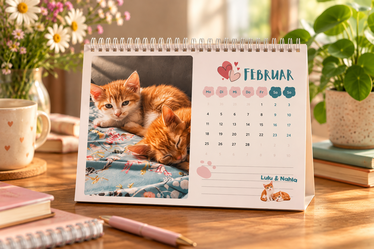 Katzenland Tischkalender 2027 – Bild 3